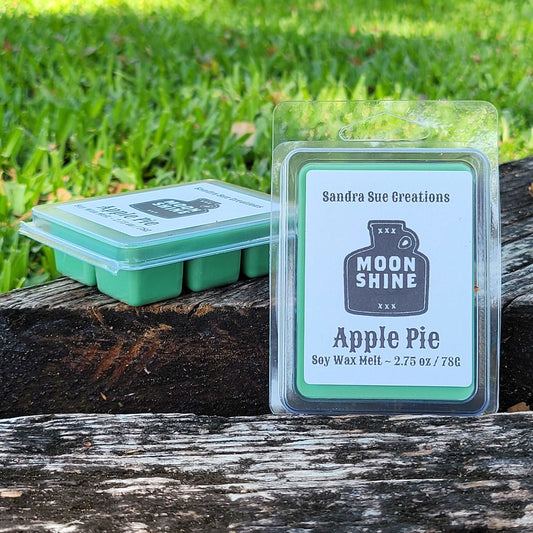 Apple Pie Moonshine Soy Wax Melt - Sandra Sue Creations