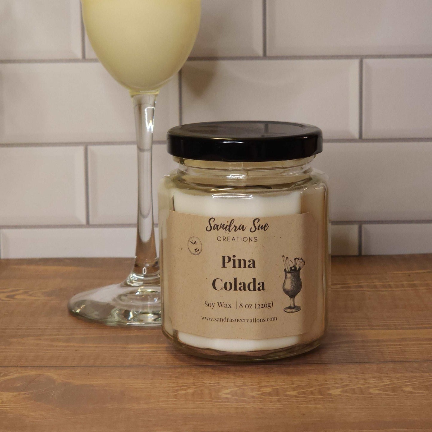 Pina Colada Soy Candle