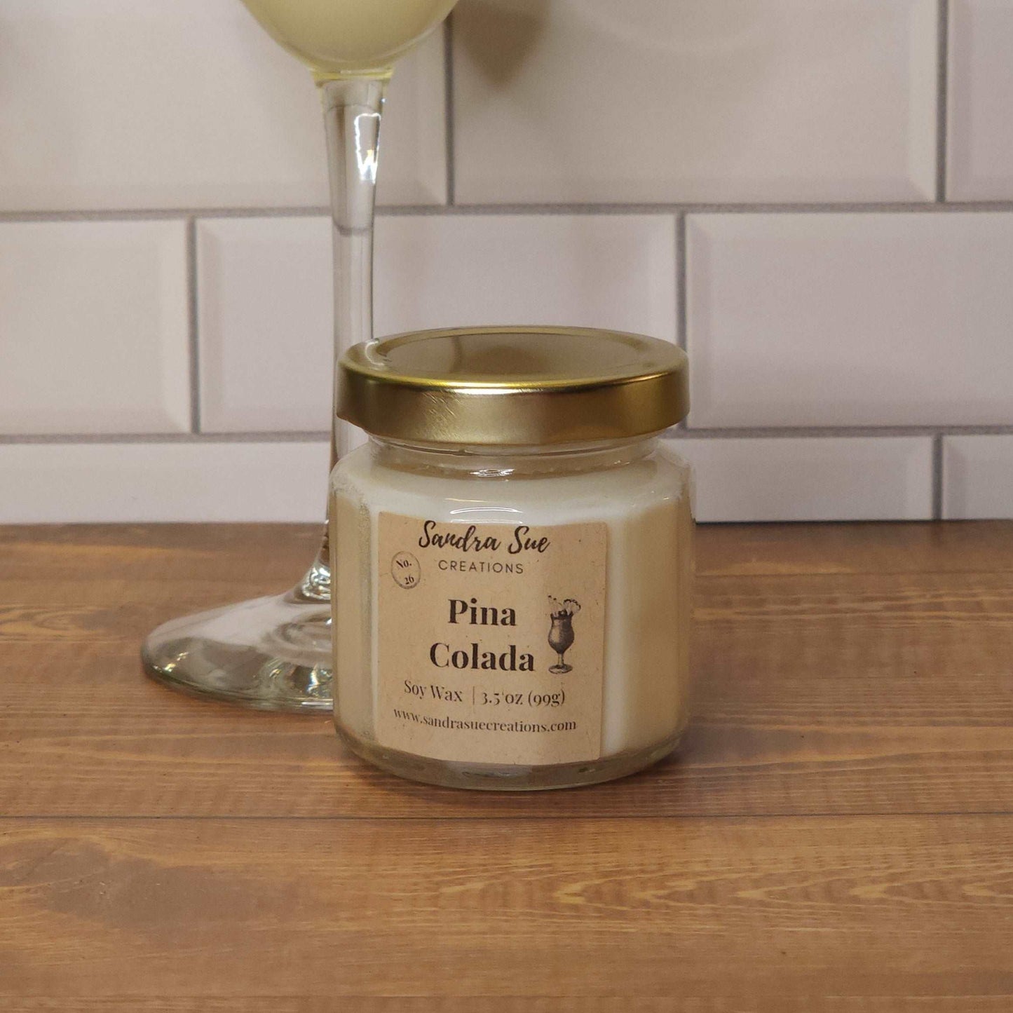 Pina Colada Soy Candle