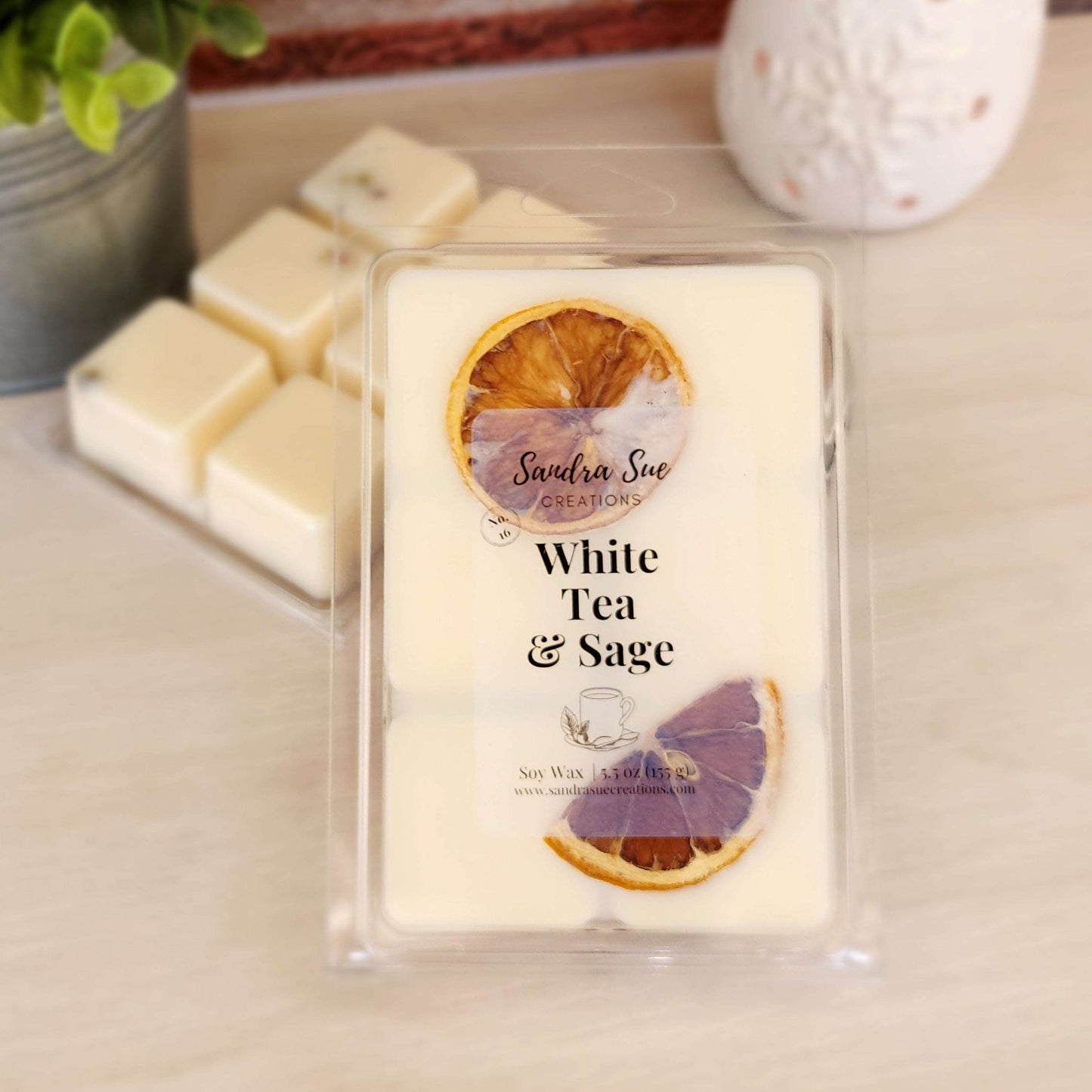 White Tea & Sage Soy Wax Melt