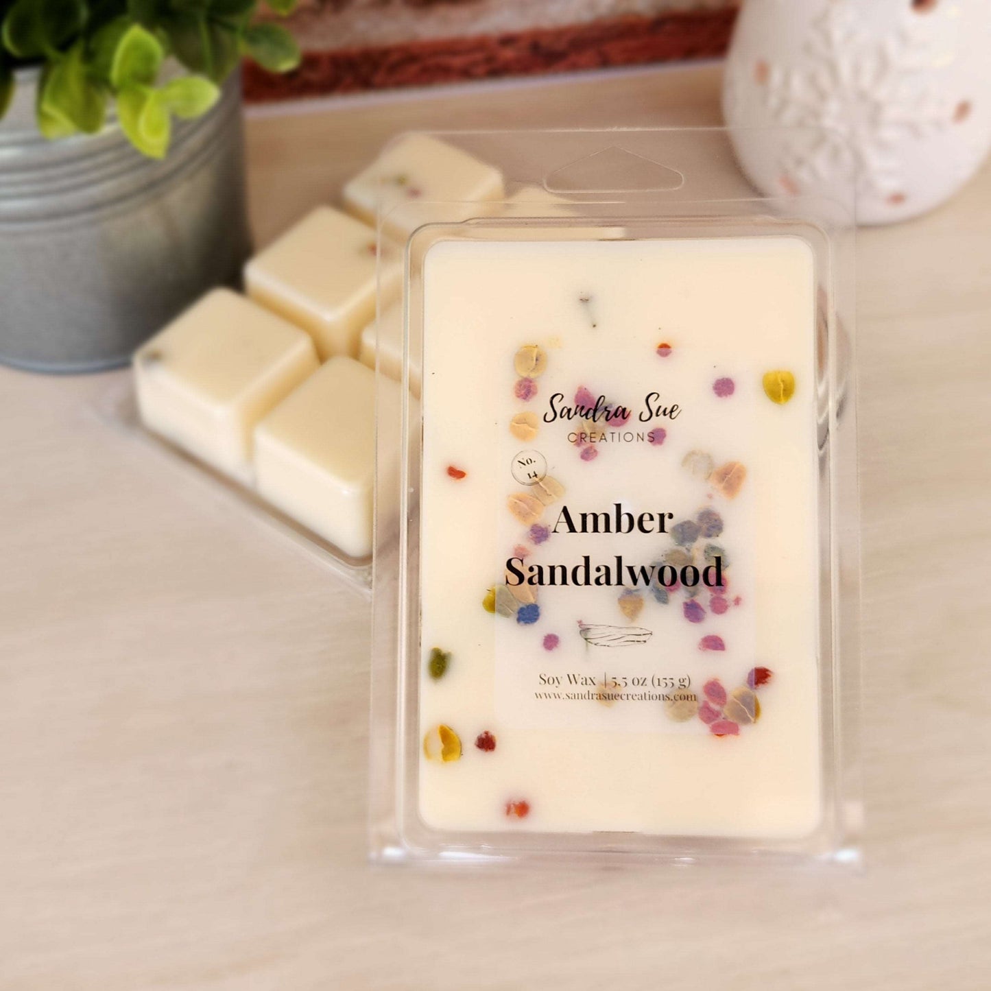 Amber Sandalwood Soy Wax Melt