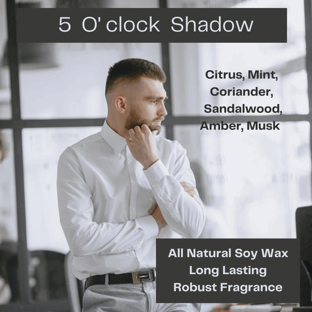 5 O' clock Shadow Soy Wax Melt