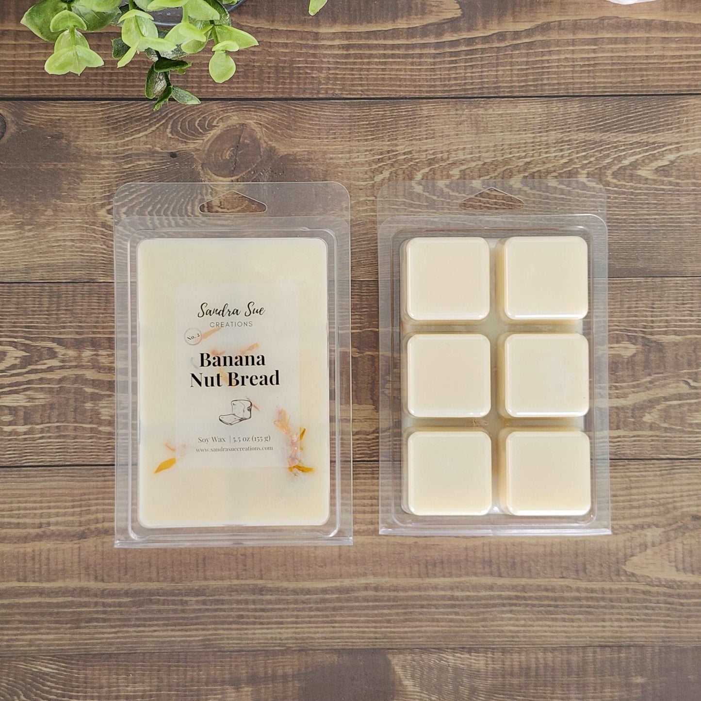 Banana Nut Bread Large Soy Wax Melt