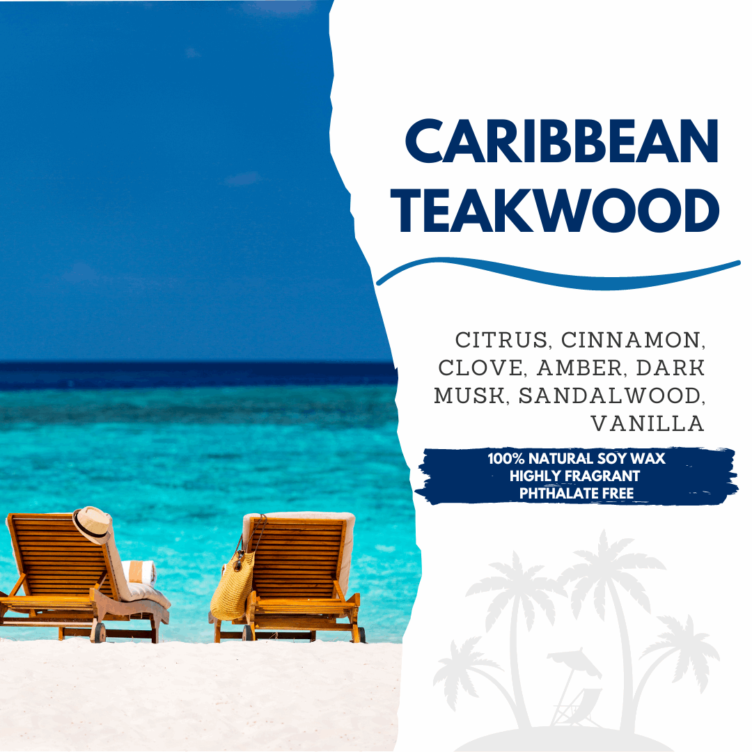 Caribbean Teakwood Soy Wax Melt