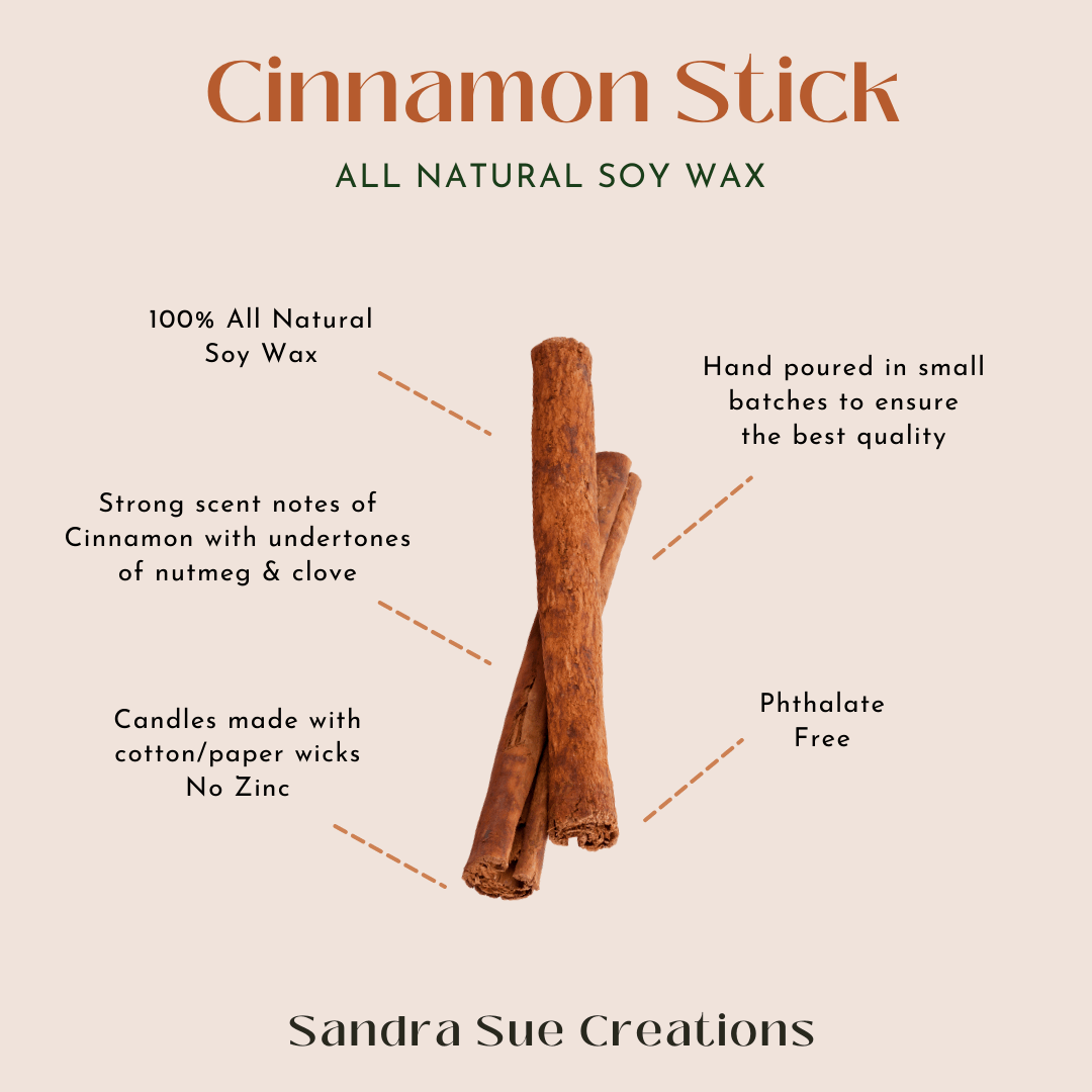 Cinnamon Stick Soy Wax Melt, 5.5 oz