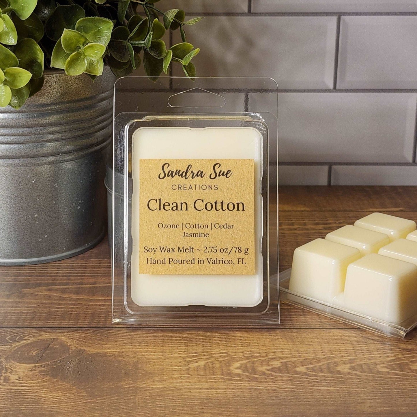Clean Cotton Soy Wax Melts - Sandra Sue Creations