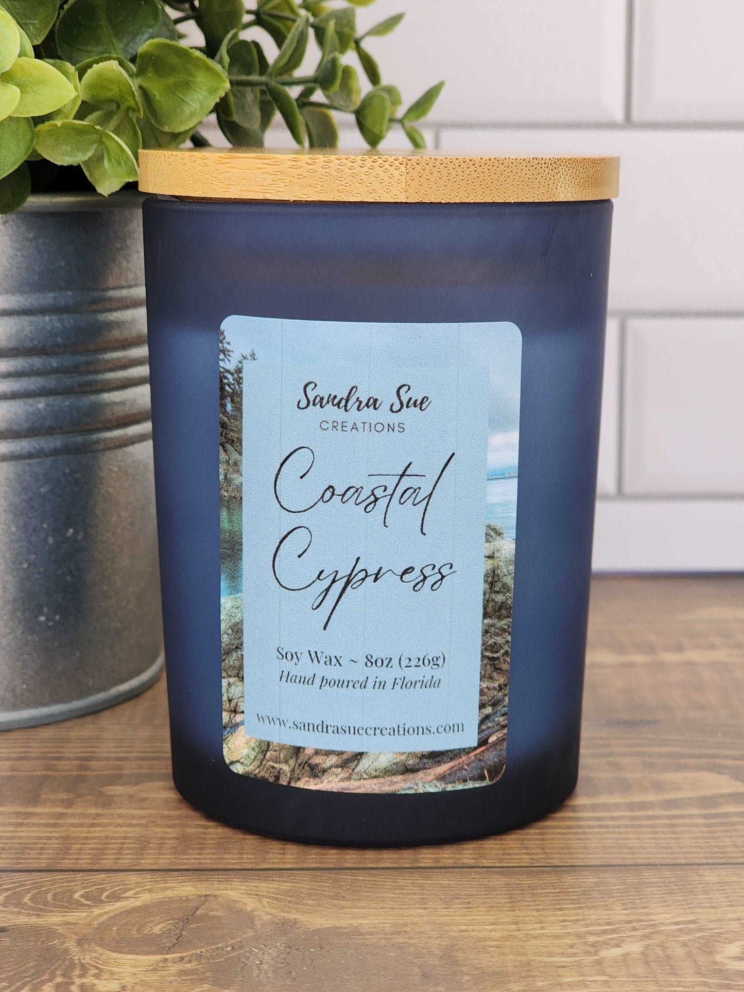 Coastal Cypress Soy Candle