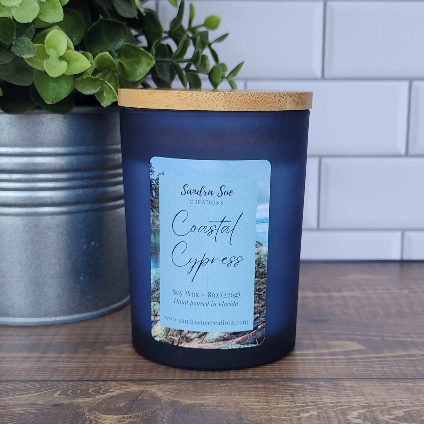 coastal cypress soy candlle