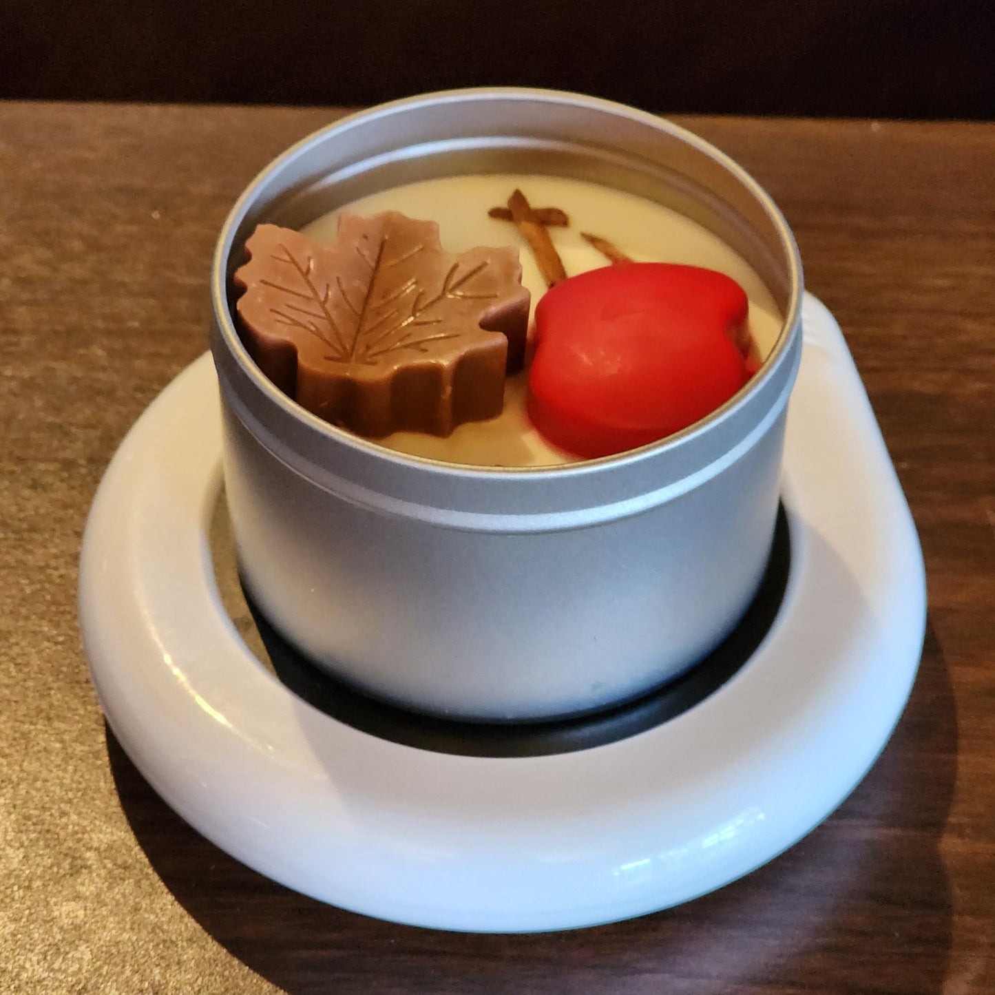 Crisp Maple Wickless Candle