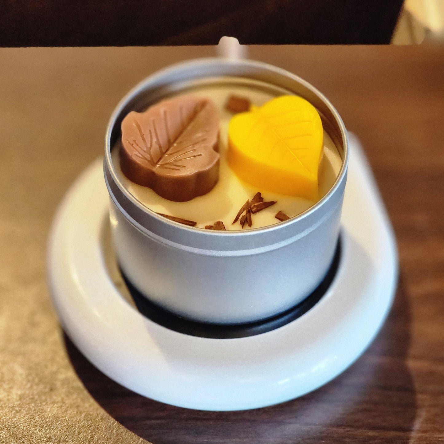 Fall Harvest Wickless Candle