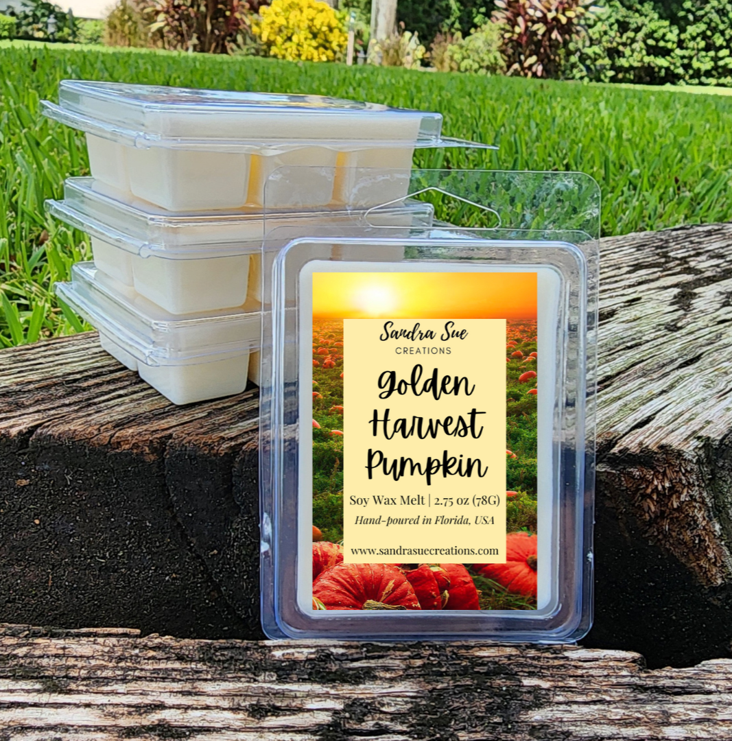 Golden Harvest Pumpkin Soy Wax Melt