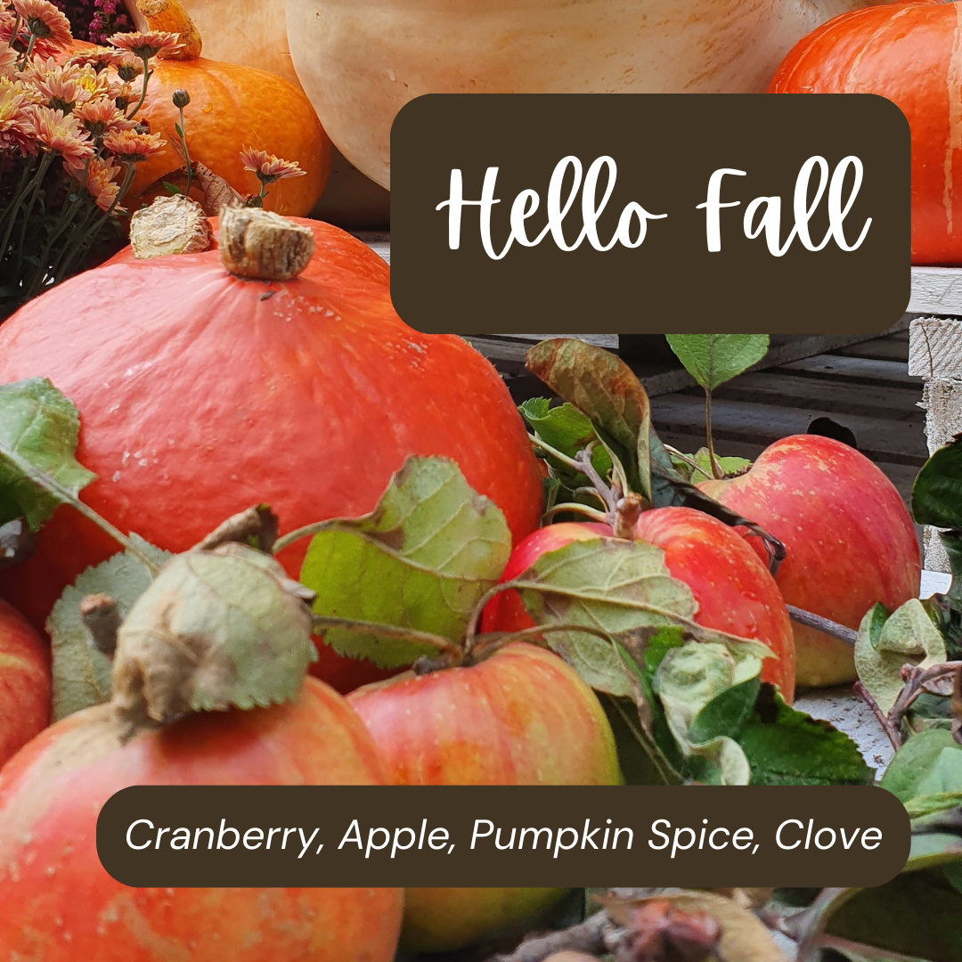 Hello Fall Wickess Candle