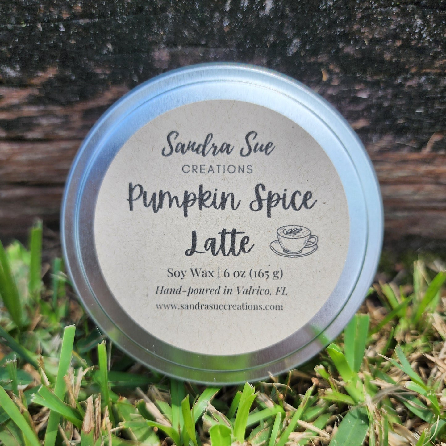 Pumpkin Spice Latte Wickless Candle