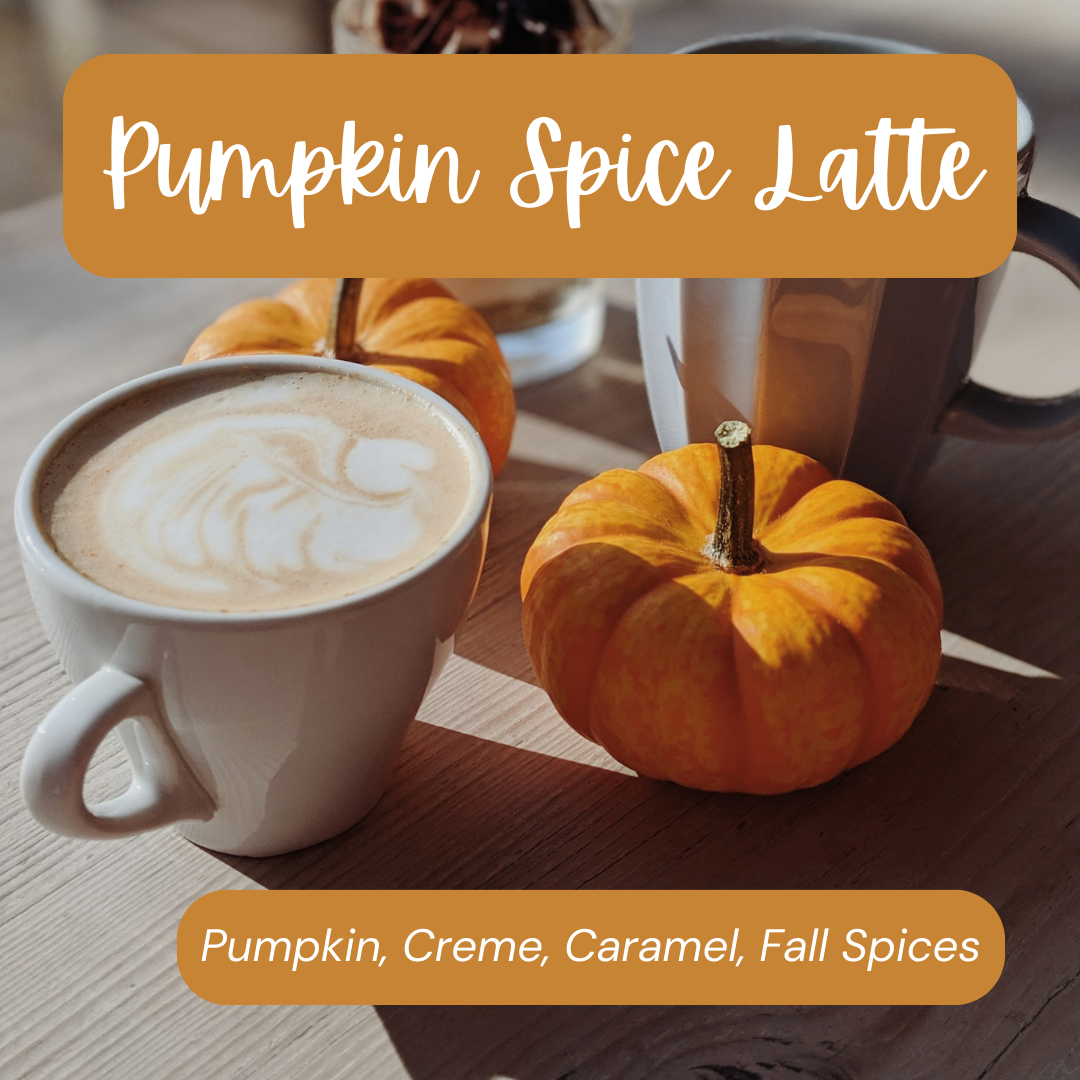 Pumpkin Spice Latte Wickless Candle