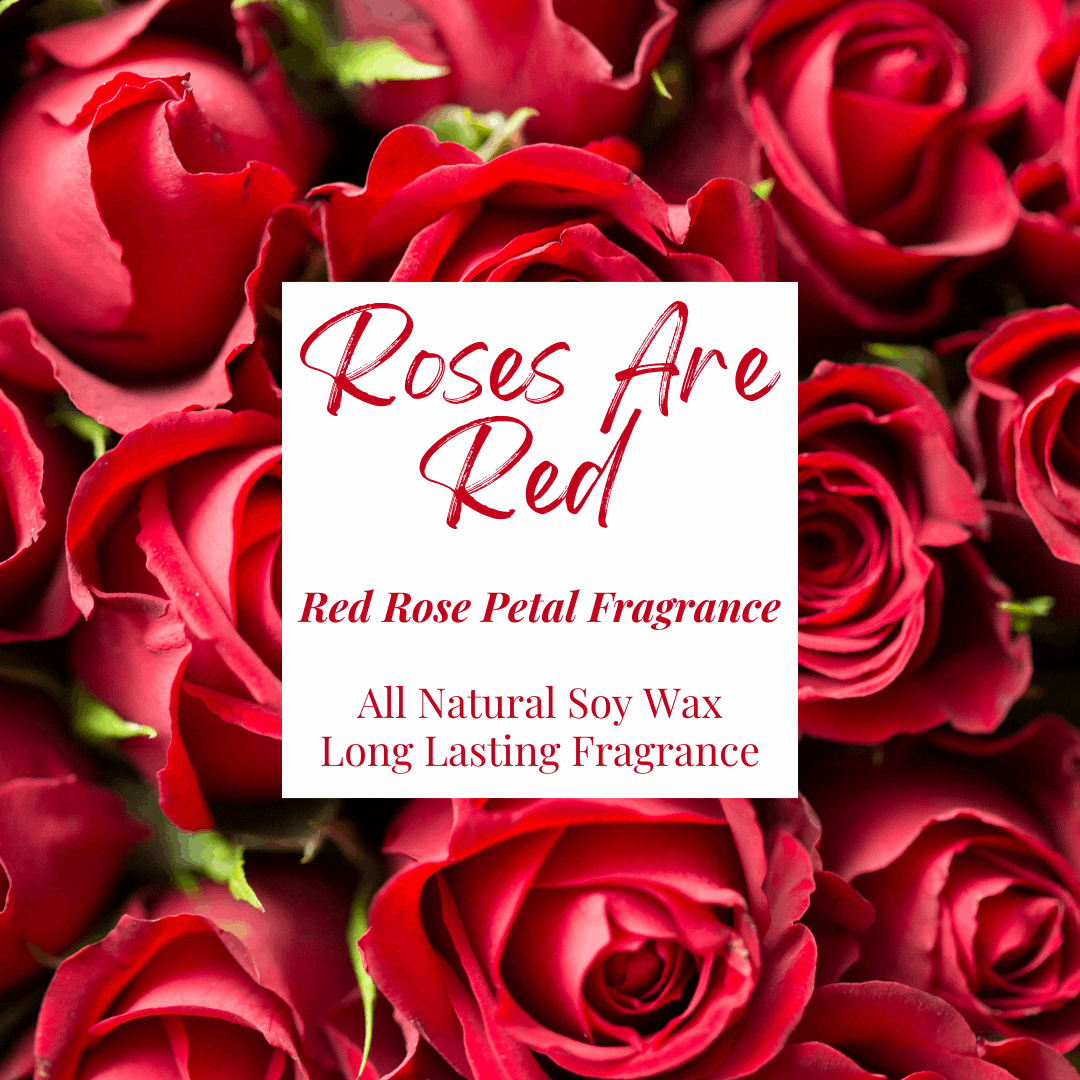 Roses Are Red Soy Wax Melt, 5.5 oz