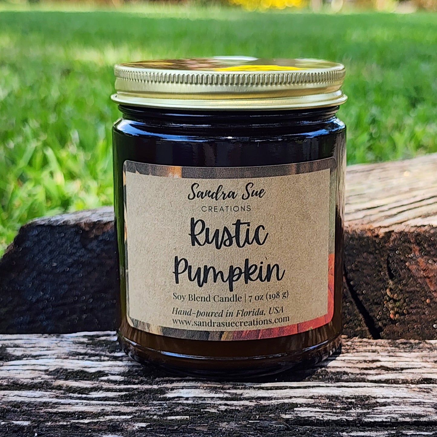 Rustic Pumpkin Soy Candle