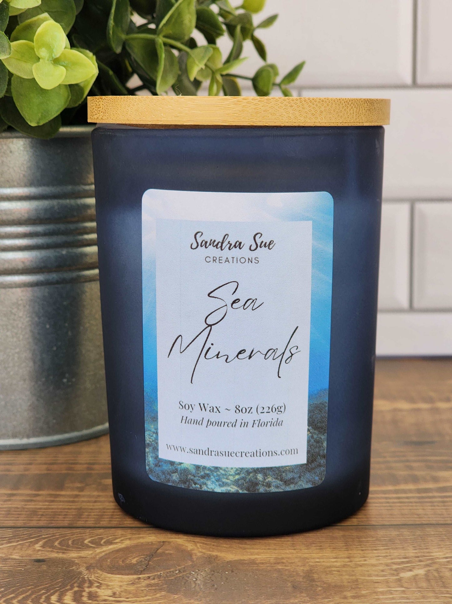 Sea Minerals Soy Candle