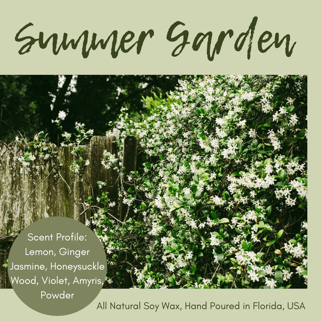 Summer Garden Soy Candle