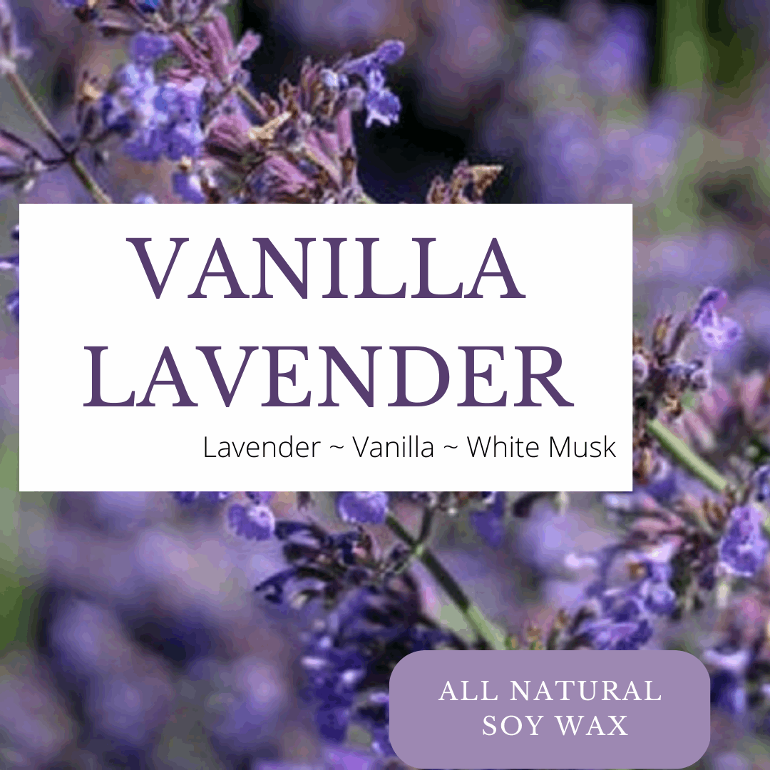 Vanilla Lavender Soy Candle