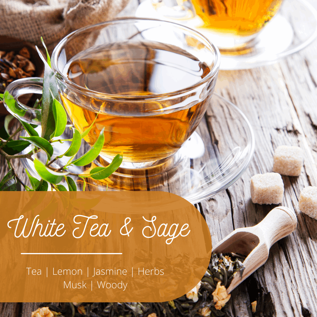 White Tea & Sage Soy Candle