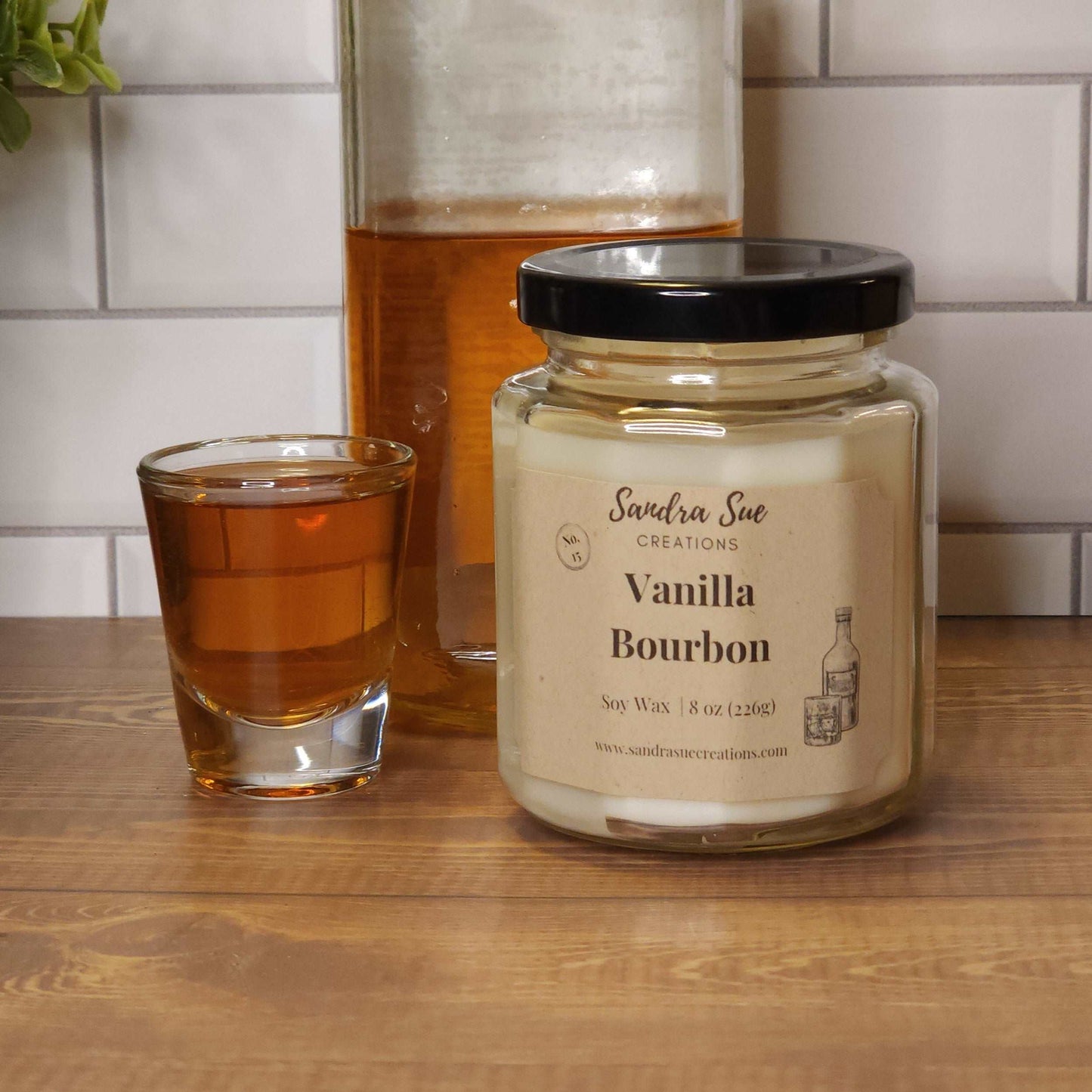 vanilla bourbon soy candle