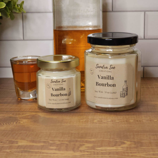 vanilla bourbon soy candle