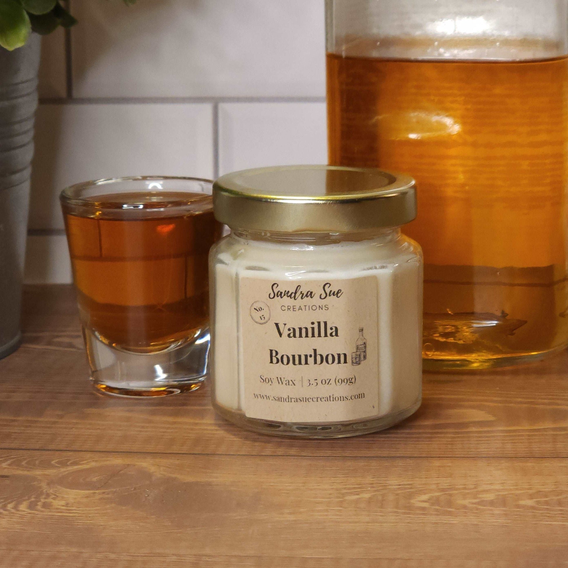 vanilla bourbon soy candle 