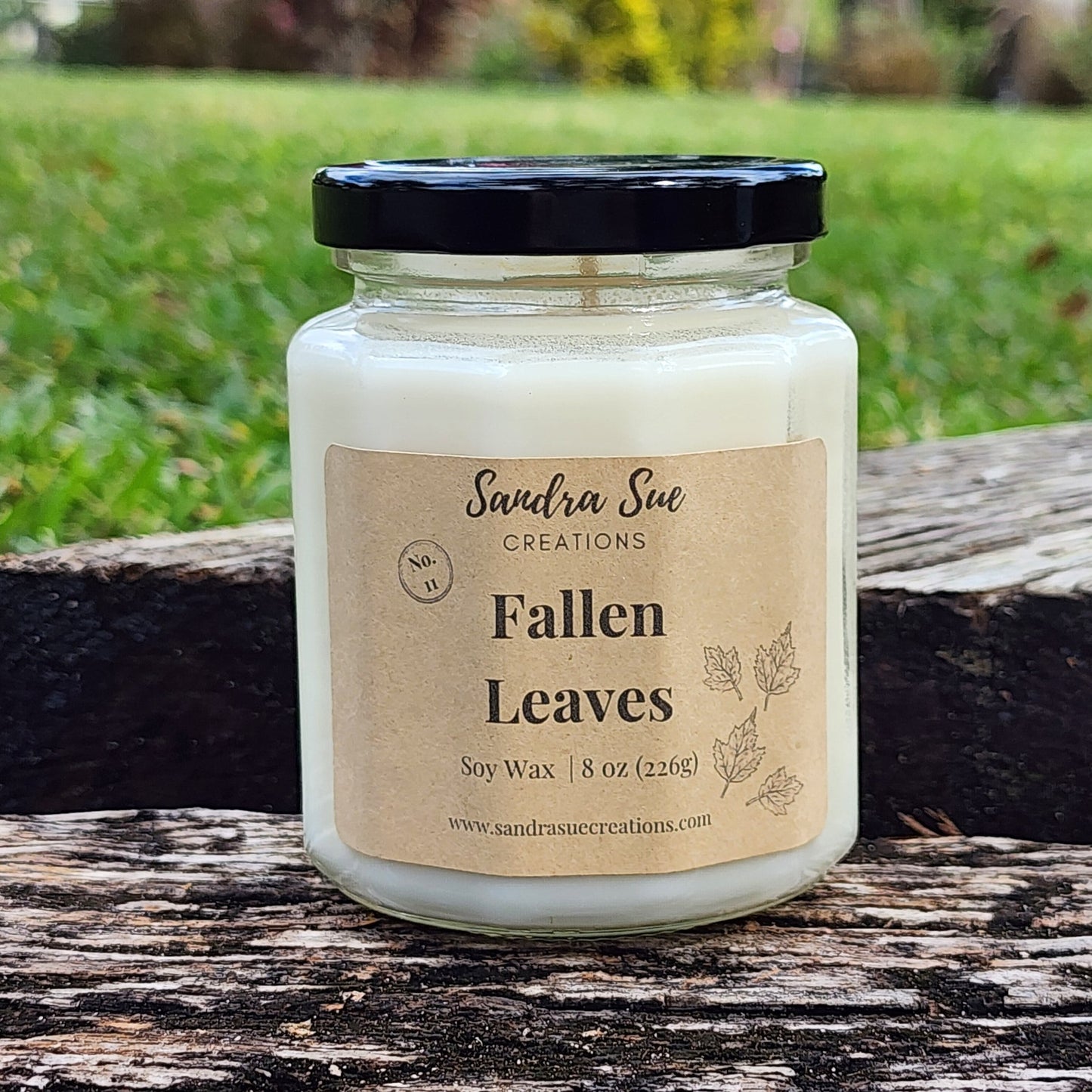 Fallen Leaves Soy Candle