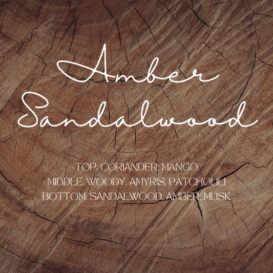 Amber Sandalwood Soy Wax Melt