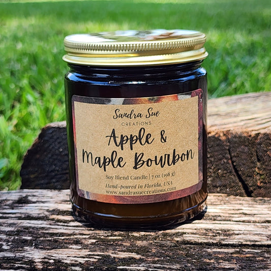 Apple & Maple Bourbon Soy Candle