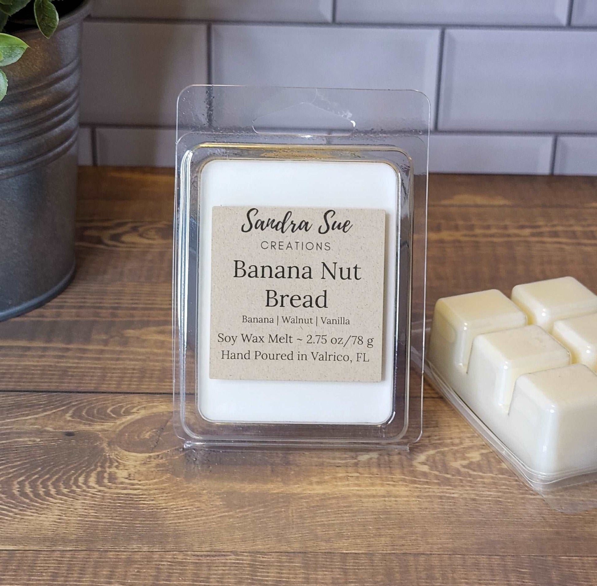 Banana Nut Bread Soy Wax Melt