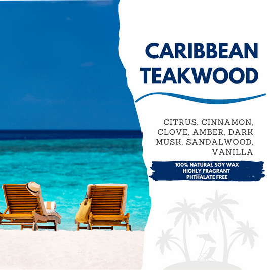 Caribbean Teakwood Soy Wax Melt