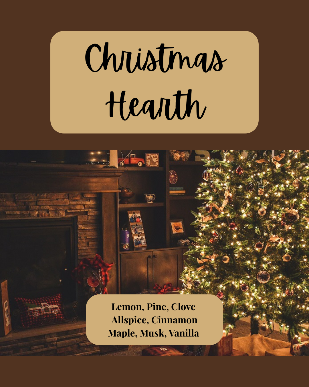 Christmas Hearth Soy Wax Melt