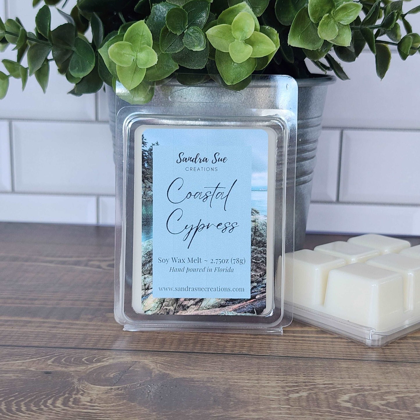 coastal cypress soy wax melt