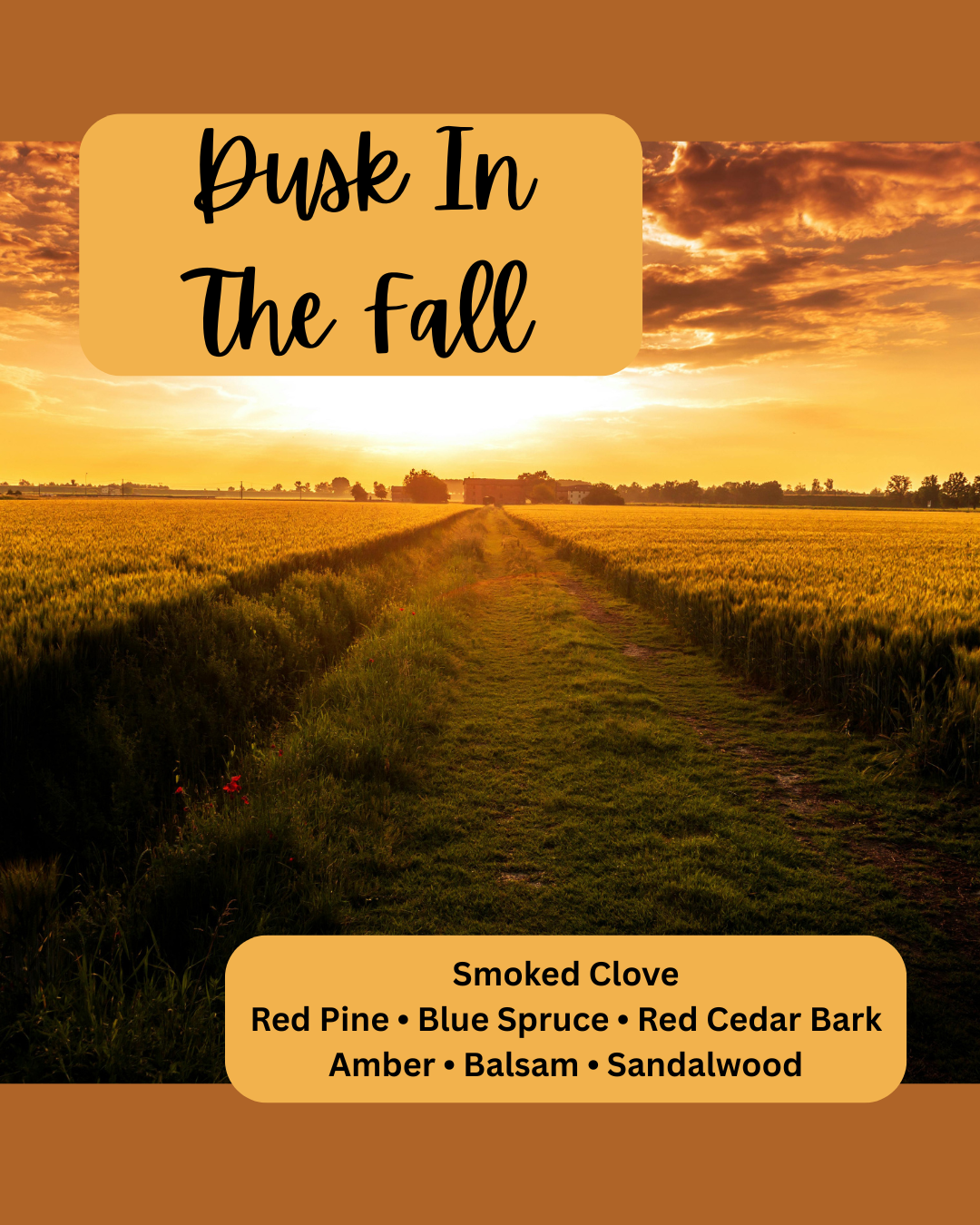 Dusk In The Fall Soy Candle