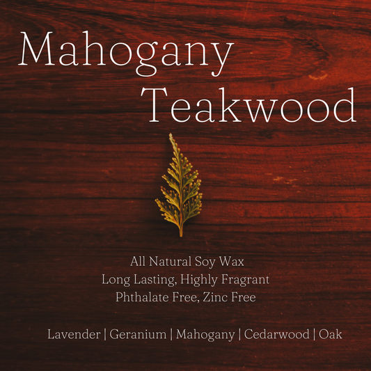 Mahogany Teakwood Soy Wax Melt