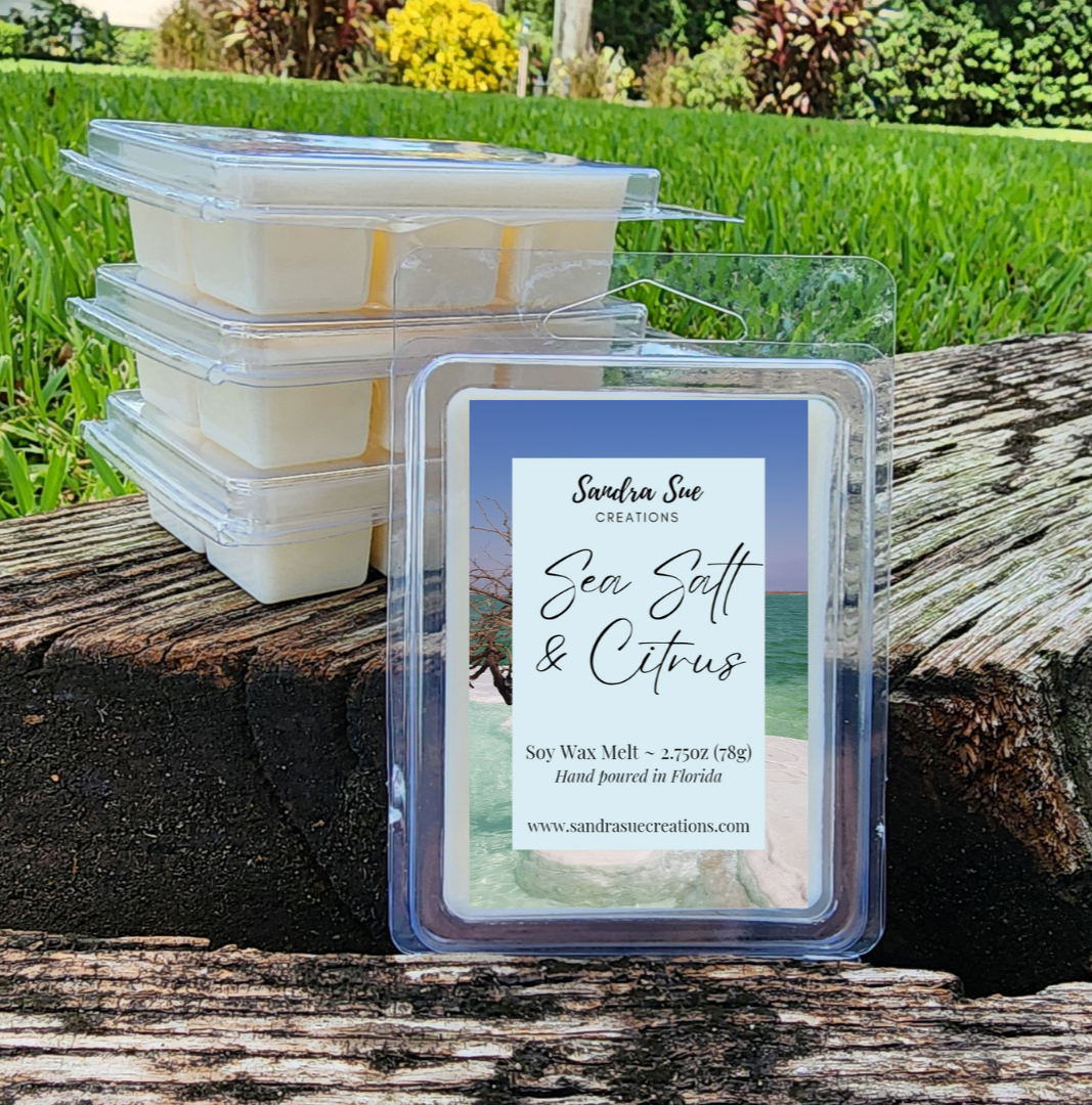 Sea Salt & Citrus Soy Wax Melt