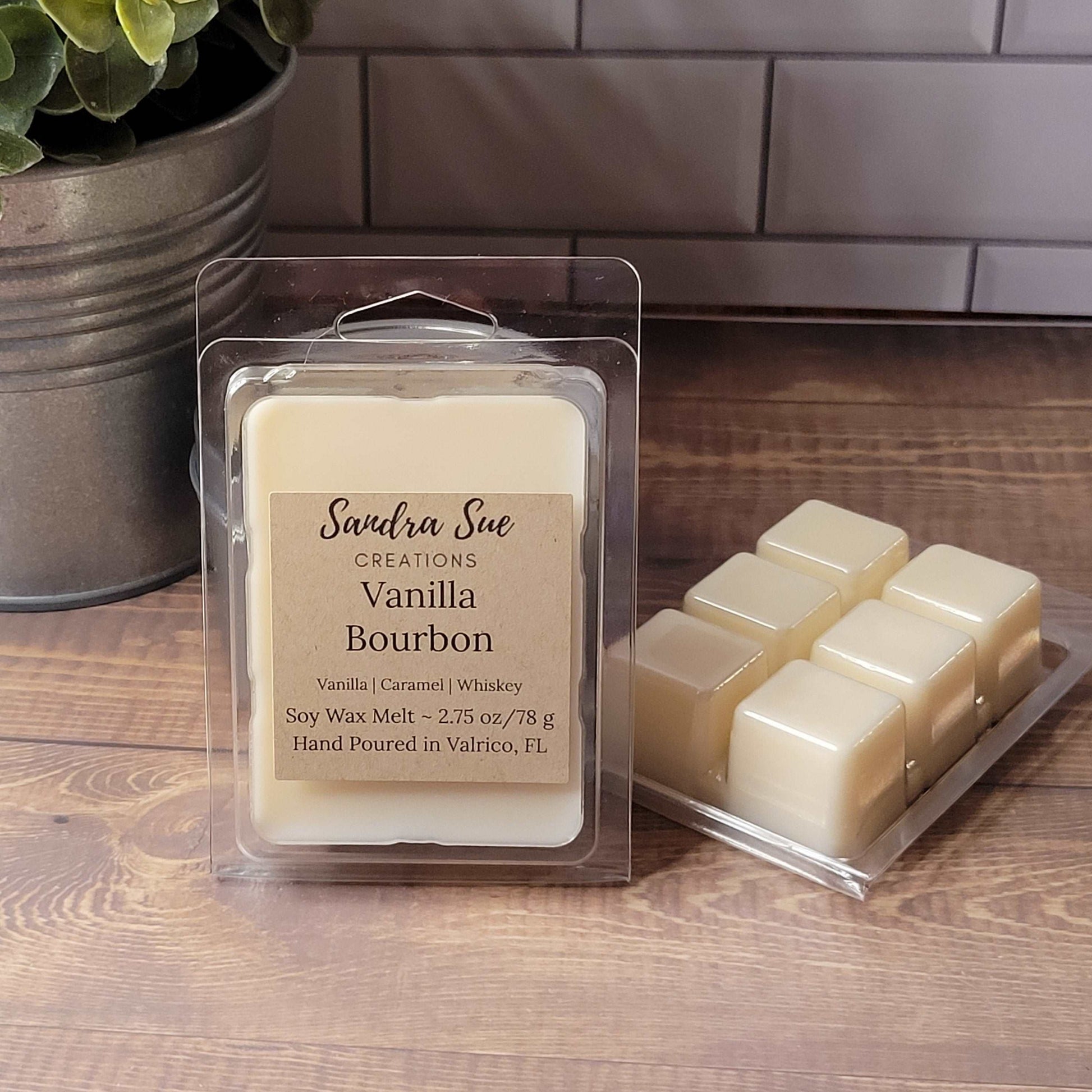Vanilla Bourbon Soy Wax Melt – Sandra Sue Creations